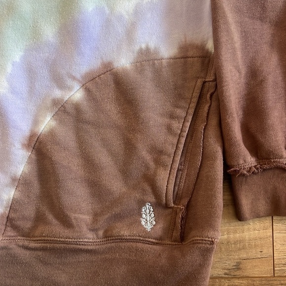 FP Movement Ombré Tie-Dye Metti Crewneck Sweatshirt Size Medium - Picture 6 of 9